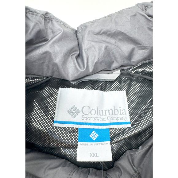 Columbia Men's Pike Lake II Jacket, City Grey/Shark, Size XXL - Picture 9 of 9